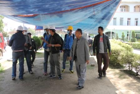 Task force for risk assessment of physical constructional damage caused by the earthquake disaster